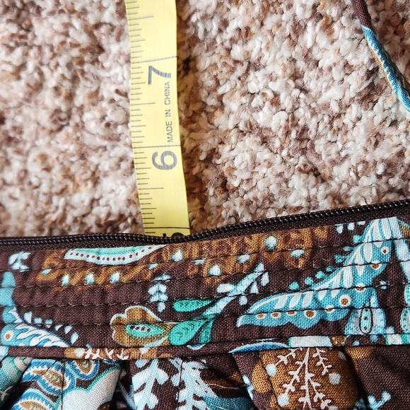 Vera Bradley Java Blue Mini Crossbody Bag - Picture 4 of 12